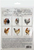 Hens - rice paper set