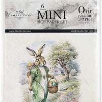 Easter Rabbits 1 - rice paper set