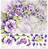 11.8" x 12.1" paper pad - Spring Bouquet