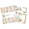 6" x 6" paper pad - Flowerish