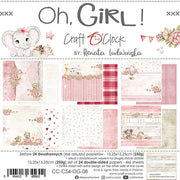 6" x 6" paper pad - Oh Girl
