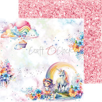 12" x 12" paper pad - Unicorn Sweet