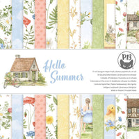 6" x 6" paper pad - Hello Summer