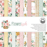 6" x 6" paper pad - Flowerish