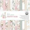 6" x 6" paper pad - Let Your Creativity Bloom