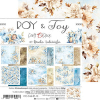 6" x 6" paper pad - Boy & Toy