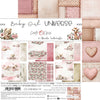 6" x 6" paper pad - Baby Girl Universe - Crafty Wizard