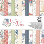 6" x 6" paper pad - Lady's Diary