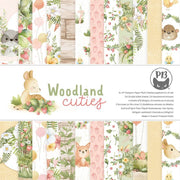 6" x 6" paper pad - Woodland Cuties