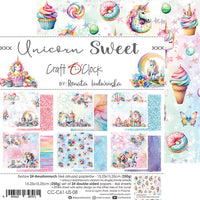 6" x 6" paper pad - Unicorn Sweet