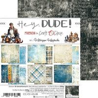 6" x 6" paper pad - Hey Dude