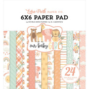 6" x 6" paper pad - Our Baby Girl