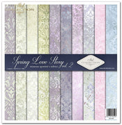 11.8" x 12.1" paper pad - Spring Love Story vol.2