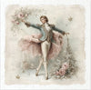 Winter Rose 4 - rice paper set