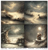 11.8" x 12.1" paper pad - Mouse World - Winter Journey - Crafty Wizard