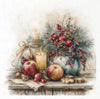 Retro Christmas 6 - rice paper set - Crafty Wizard