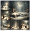 11.8" x 12.1" paper pad - Mouse World - Winter Journey - Crafty Wizard