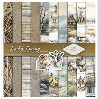 11.8" x 12.1" paper pad - Early Spring