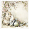 Bunnies 4 - rice paper set - Crafty Wizard