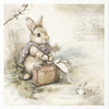 Bunnies 3 - rice paper set - Crafty Wizard