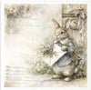 Bunnies 3 - rice paper set - Crafty Wizard