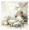 Bunnies 4 - rice paper set - Crafty Wizard