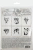 Crazy Animals 2 - rice paper set - Crafty Wizard