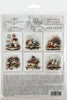 Retro Christmas 6 - rice paper set - Crafty Wizard