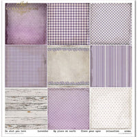 11.8" x 12.1" paper pad - Provence Scented with Lavender 2