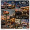 11.8" x 12.1" paper pad - Route 66 The Road of Dreams