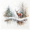 Winter Woods 3 - rice paper set - Crafty Wizard