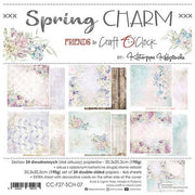 8" x 8" paper pad - Spring Charm