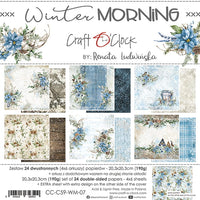 8" x 8" paper pad - Winter Morning