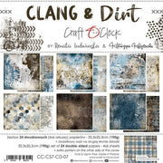 8" x 8" paper pad - Clang & Dirt