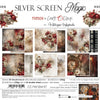 8" x 8" paper pad - Silver Screen Magic
