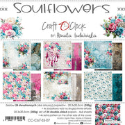 8" x 8" paper pad - Soulflowers