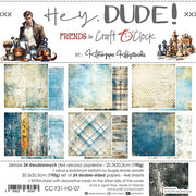 8" x 8" paper pad - Hey Dude