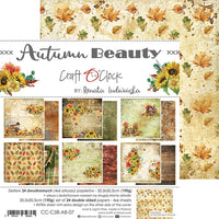 8" x 8" paper pad - Autumn Beauty
