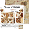 8" x 8" paper pad - Shades of Nature