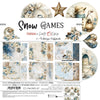 8" x 8" paper pad - Snow Games