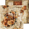 8" x 8" paper pad - Shades of Nature