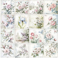 11.8" x 12.1" ITD Collection - Set 13 - mixed design paper sheets