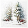 Winter Woods 1 - rice paper set - Crafty Wizard