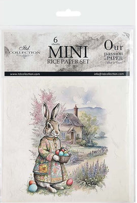 Easter Rabbits 2 - rice paper set