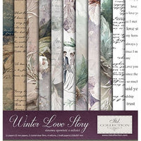 Winter Love Story -  Mixed media set