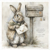 Bunnies 6 - rice paper set - Crafty Wizard
