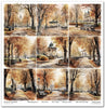 11.8" x 12.1" paper pad - Autumn Love Story