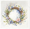 Spring Wreath 3 - rice paper set