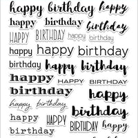 Altenew - Birthday Builder - Clear Stamp Set
