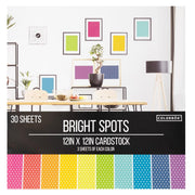 12" x 12" paper pad - Bright Spots
